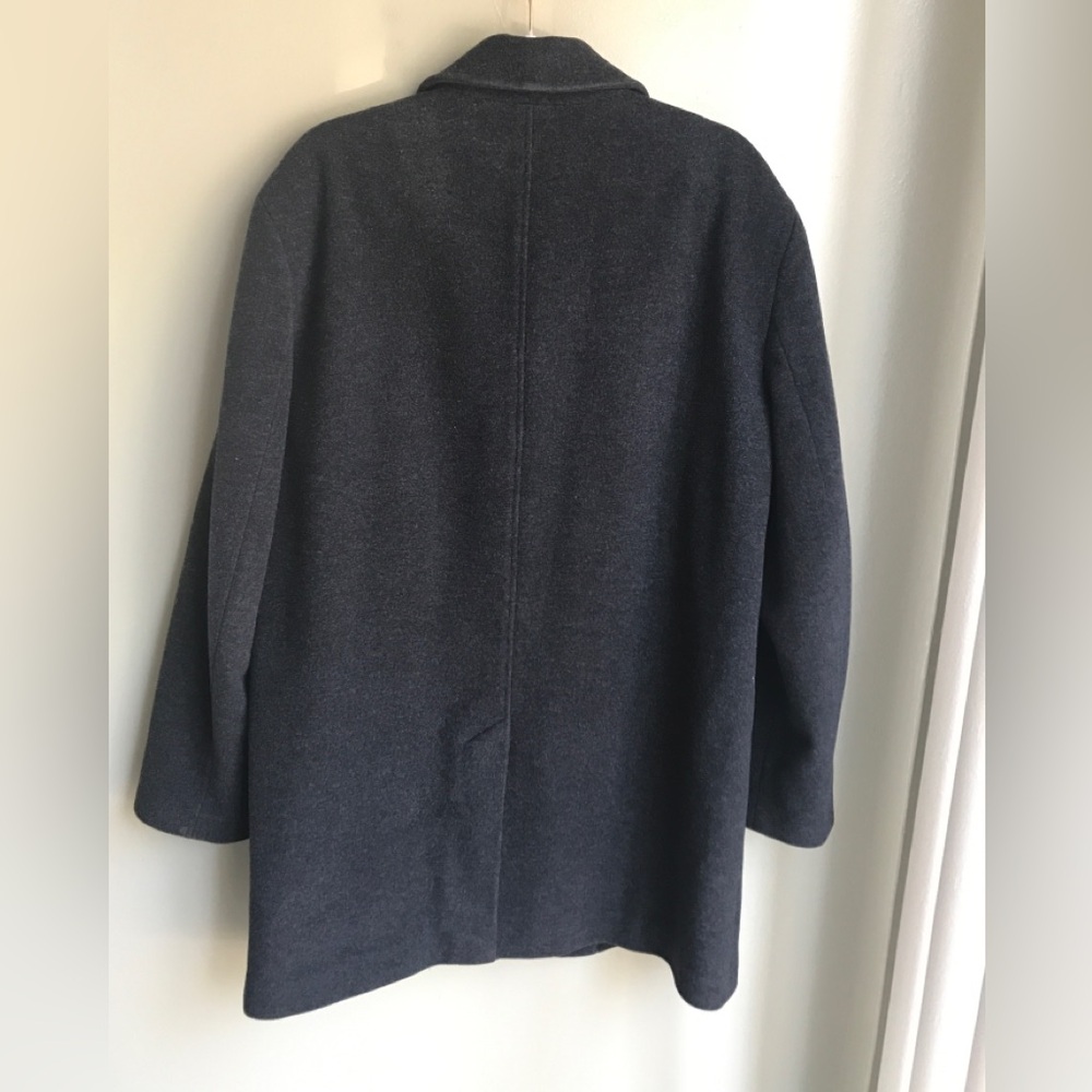 Banana Republic Mens Wool Cashmere Coat Grey Size: M - Picture 2 of 11